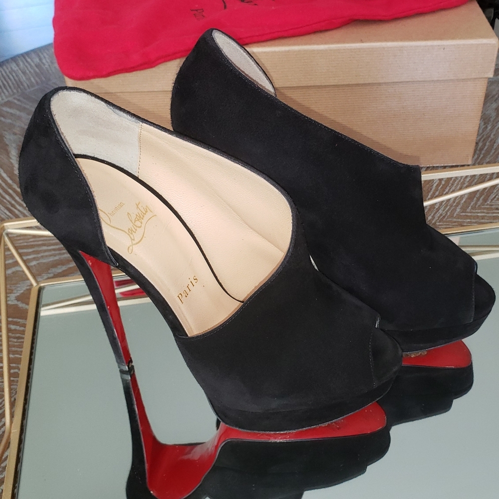Christian Louboutin Verita 150 Veau Velours 37
